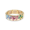 BE Elastische ring multicolor