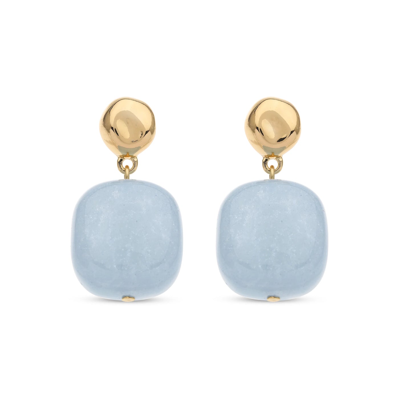 Oorbellen Babeza licht blauw