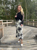 Rok Elli zwart/beige