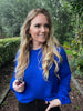 Pull Bella royal blauw