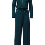 K-Design - Jumpsuit met rits en zakjes (B195)