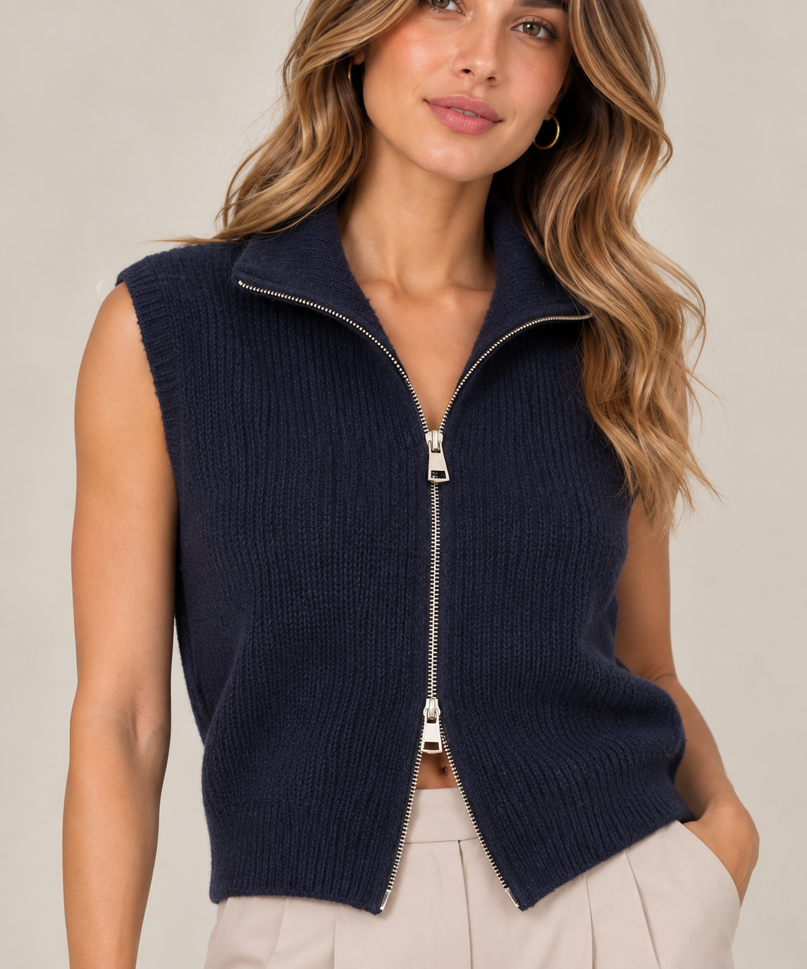 Gilet/debardeur Lucy navy