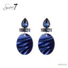 Oorbel Sweet 7 blauw