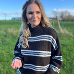 Pull Kimberly coffee/bleu