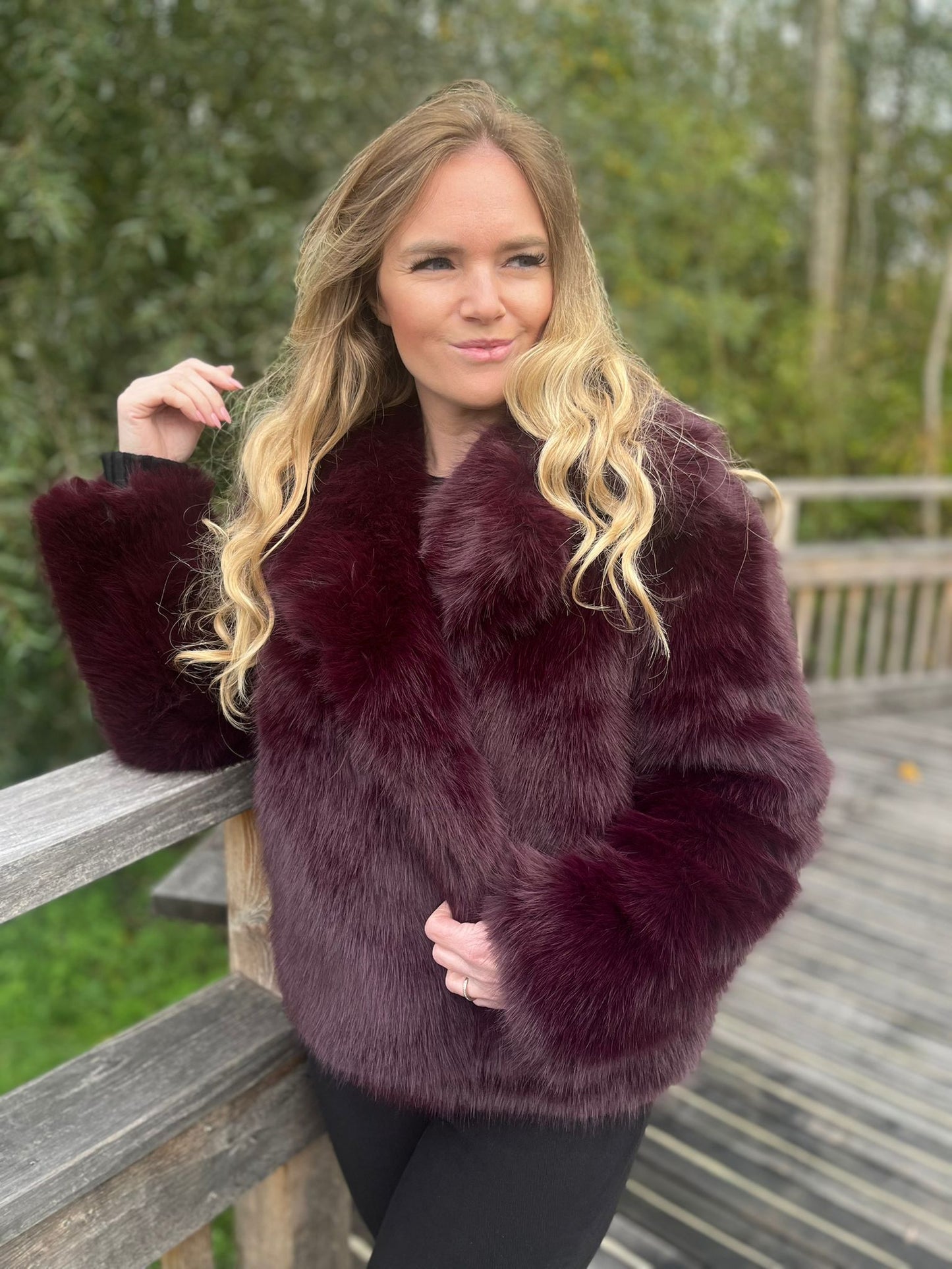 Vest bi bordeaux