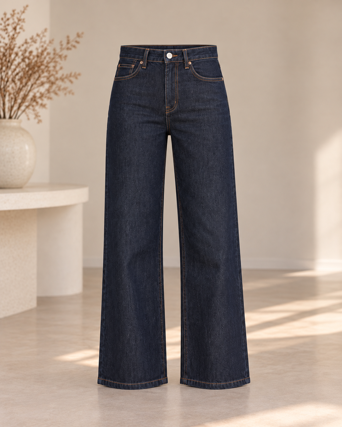 Jeansbroek Musy donker blauw