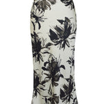 Rok Elli zwart/beige
