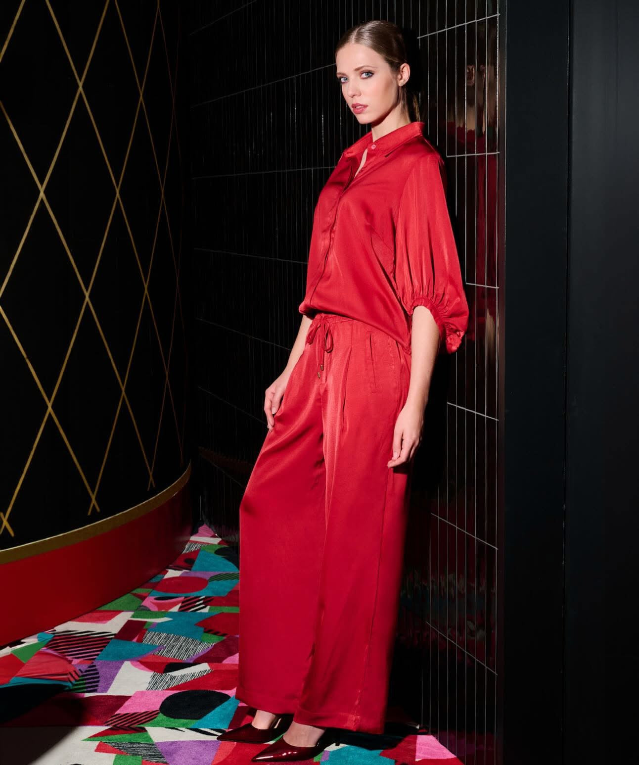 K-Design - Blouse met speciale mouwen (B773)