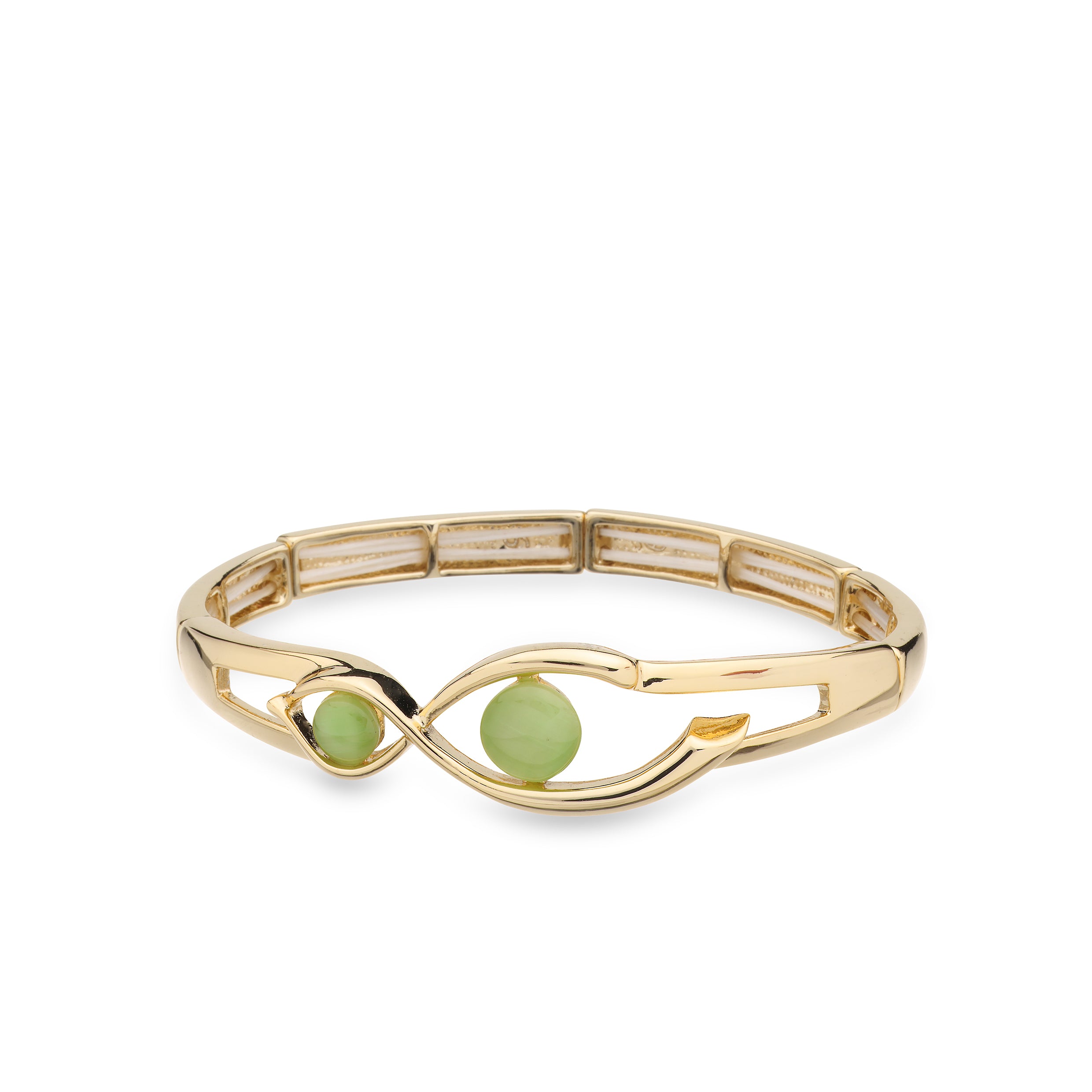 Armband BE jewels groen