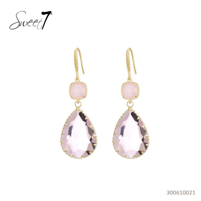 Oorbel sweet roze