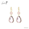 Oorbel sweet roze