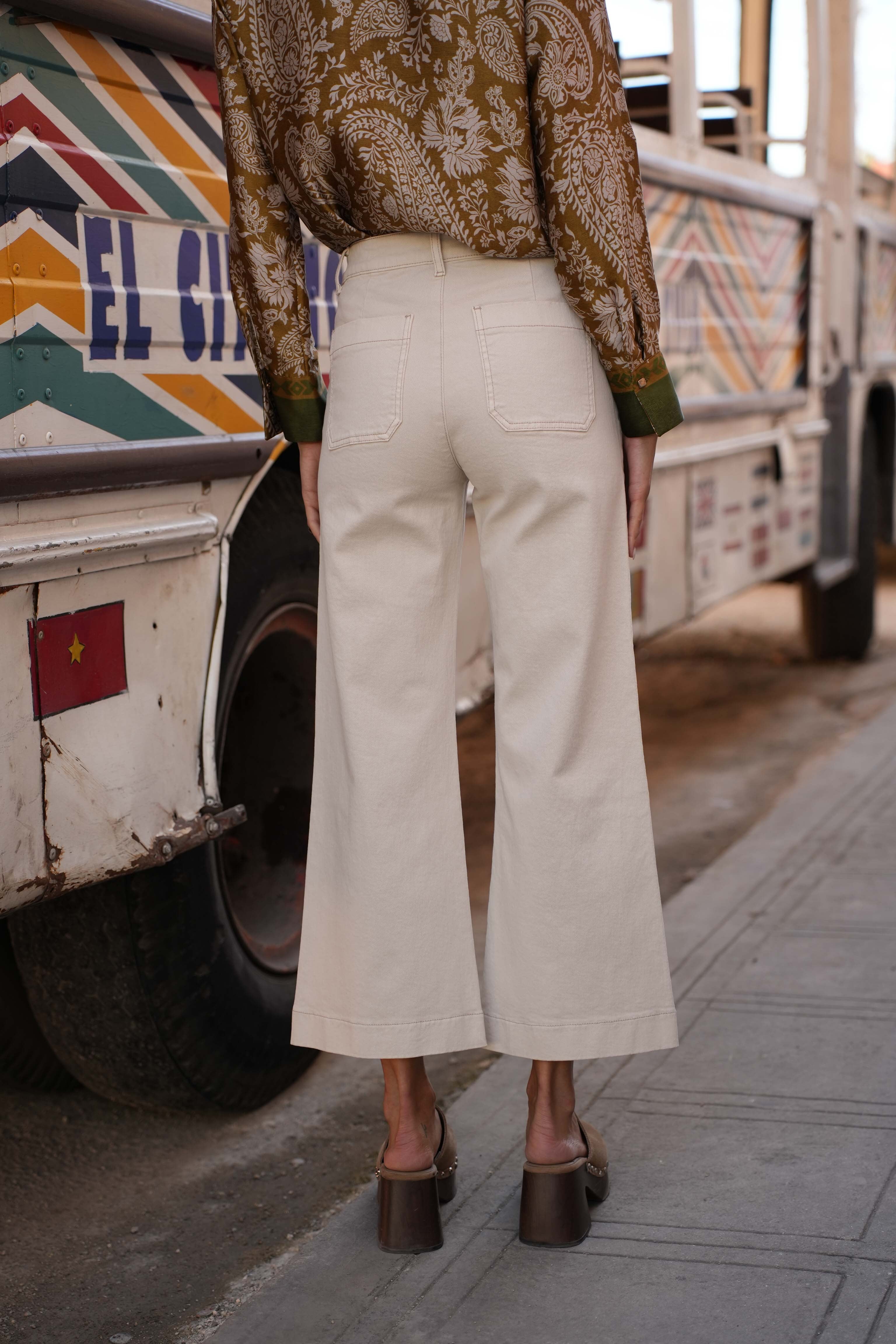 Jeansbroek Oraije Louise flare