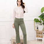 Jeansbroek Foly kaki