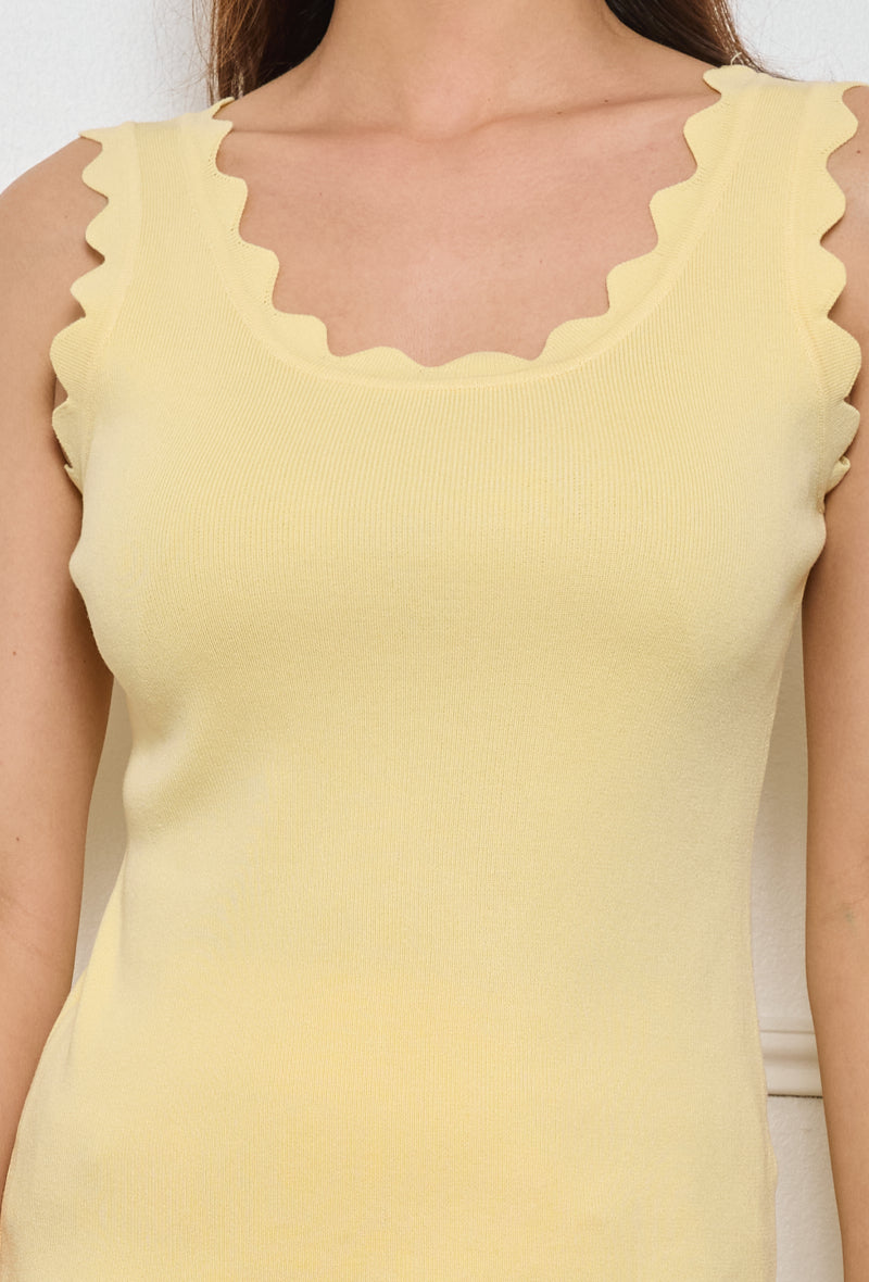 Top Clara geel