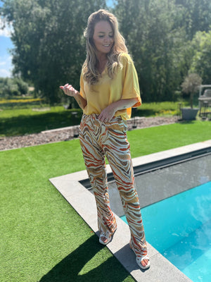 K-design - Top met V-hals (A672Mimosa