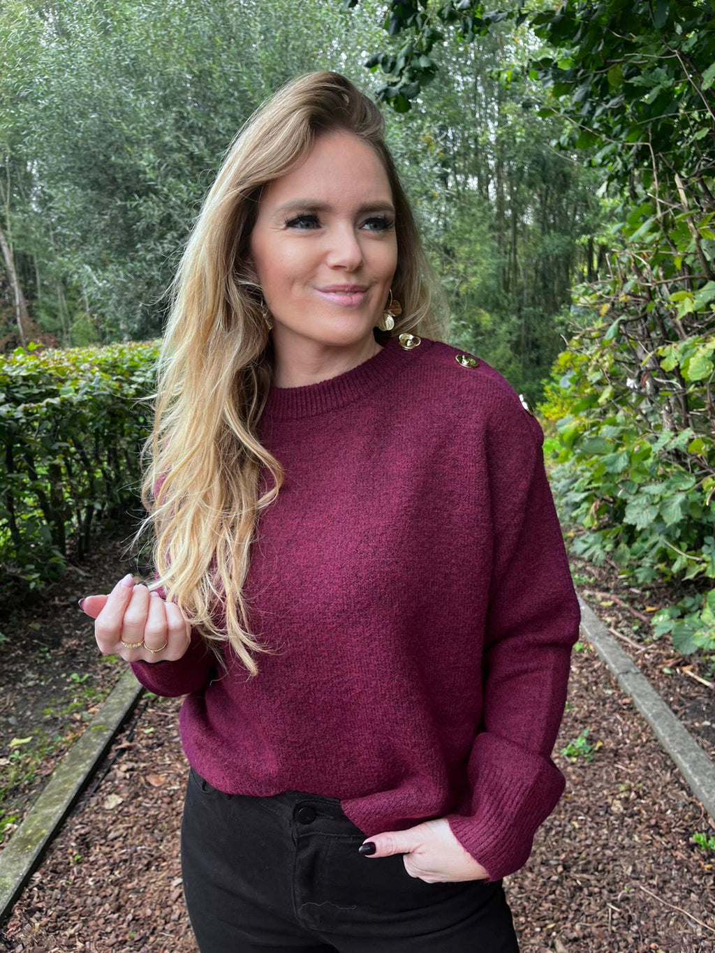 Pull Seely Bordeaux