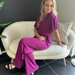 Jumpsuit Amelie erice purple