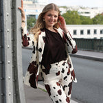 Broek Amélie Cerignola gesso/choco