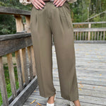 Broek Feel groen