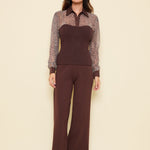 Bloesje Clara choco leopard