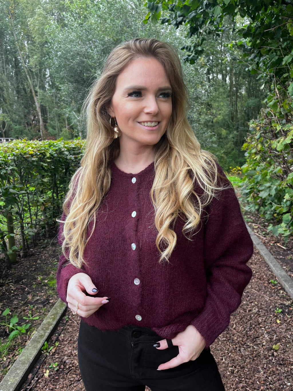 Gilet Musy Bordeaux