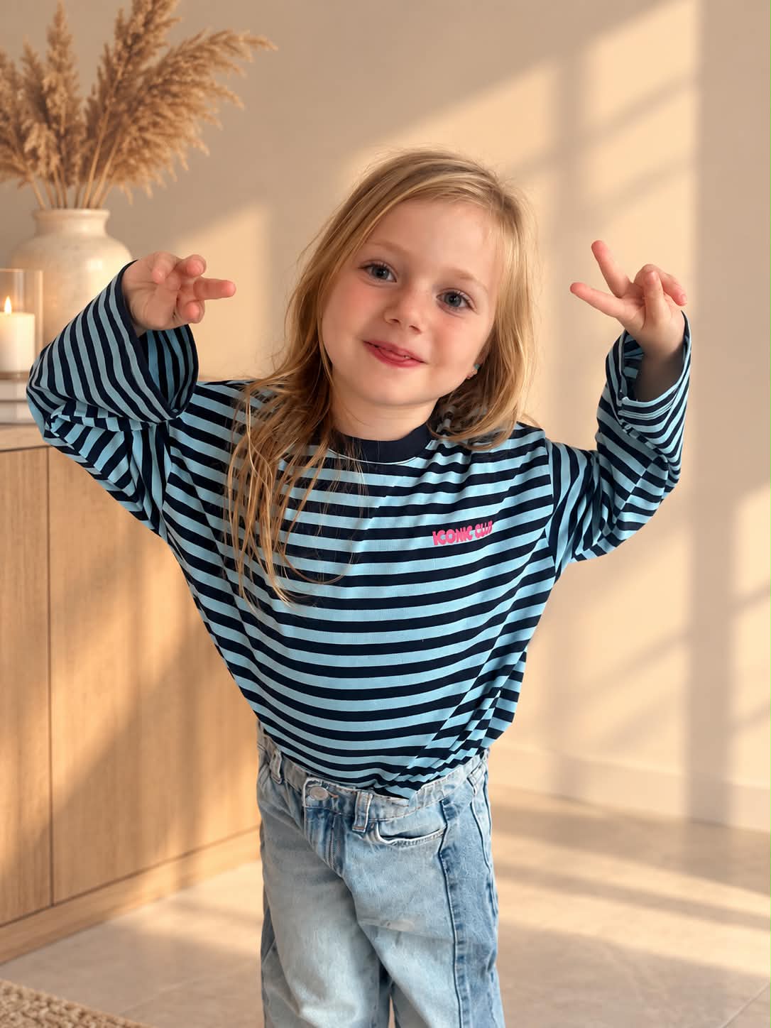 Pulletje Fenna blauw