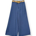 Broek Acacia blauw met centuur