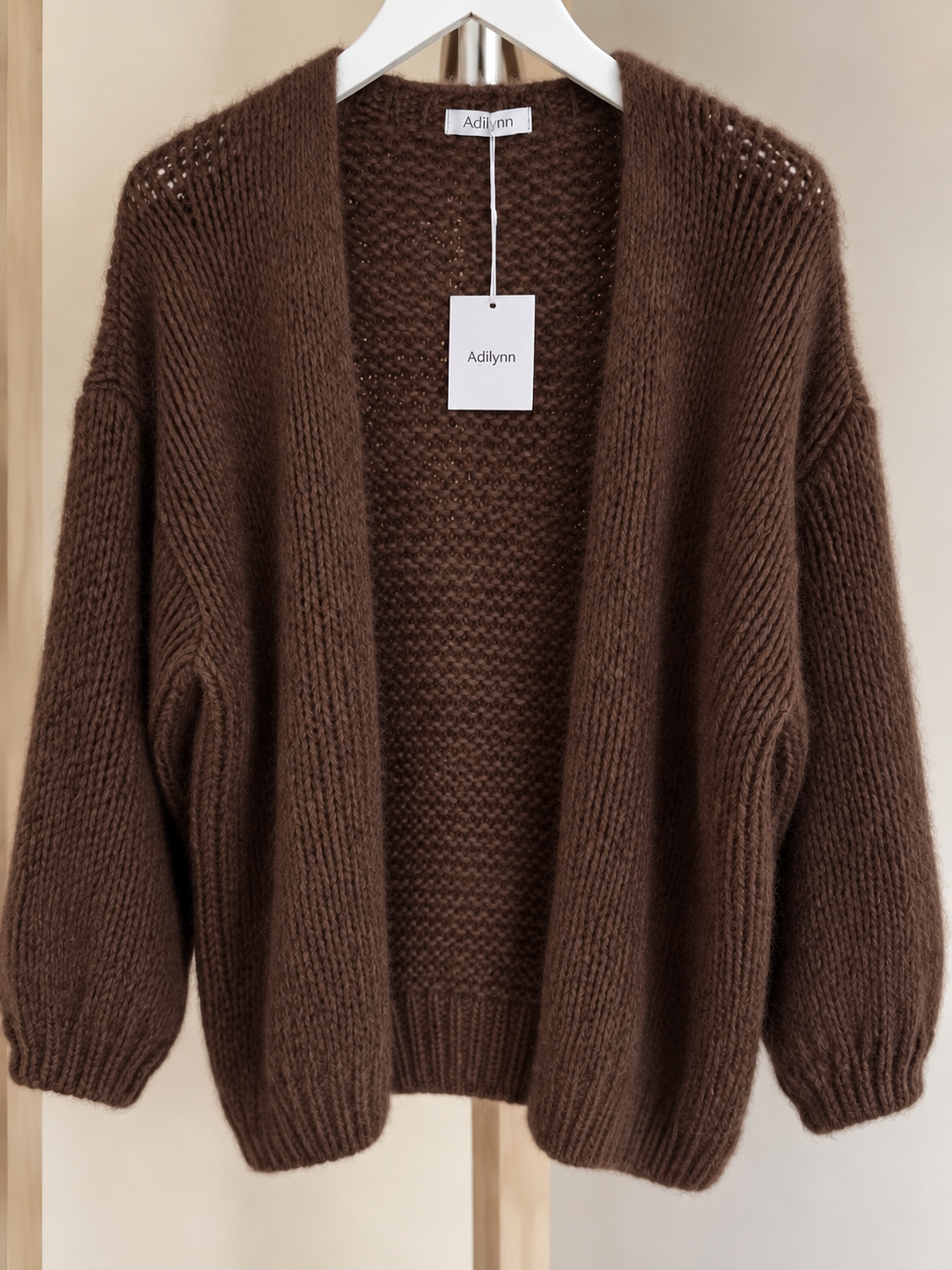 Gilet Adinda choco