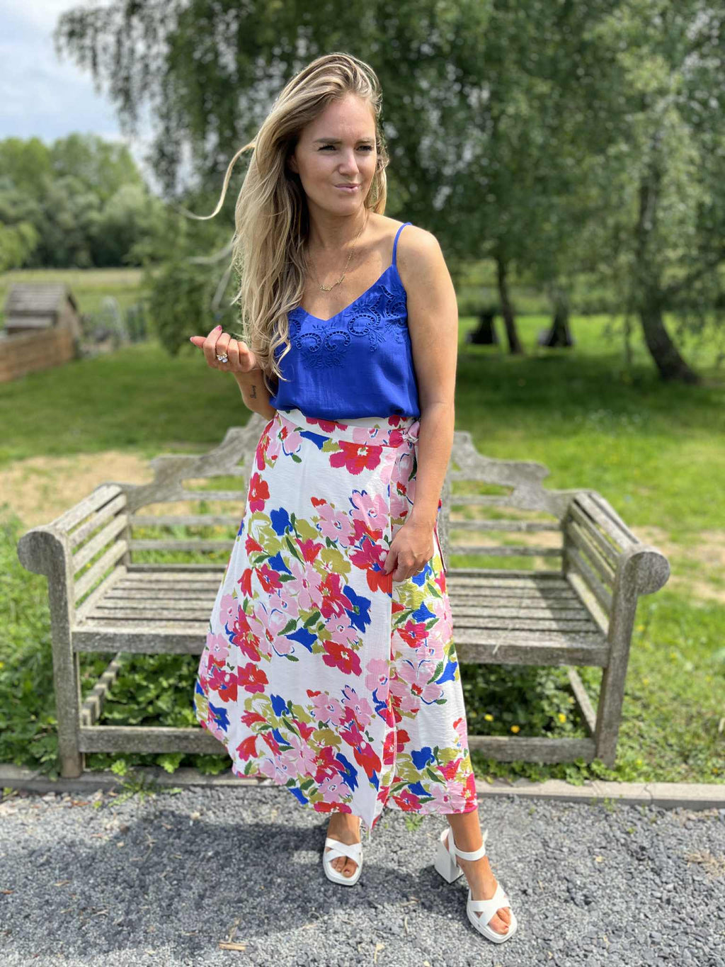 Rok Maya bloemen