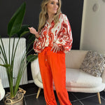 Broek Akira oranje