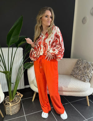 Broek Akira oranje