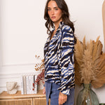 Bloesje Kimberly blauw