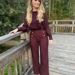 Jumpsuit Elli plum