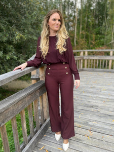 Jumpsuit Elli plum