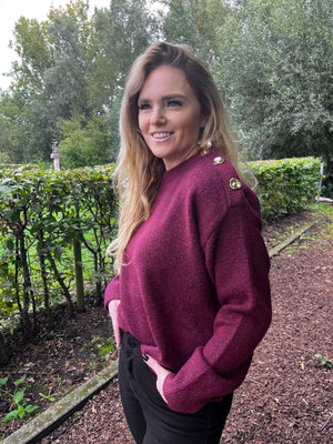 Pull Seely Bordeaux