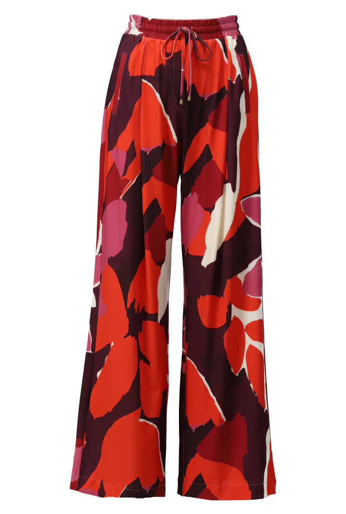 K-Design - Wijde broek met design (B101)