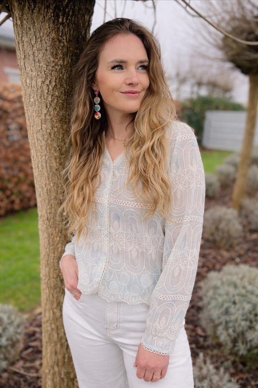 Bloesje Marie blauw