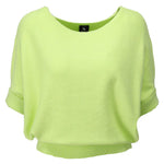 K-design - Basic pull met vleermuis mouwen (A809Sharp green)