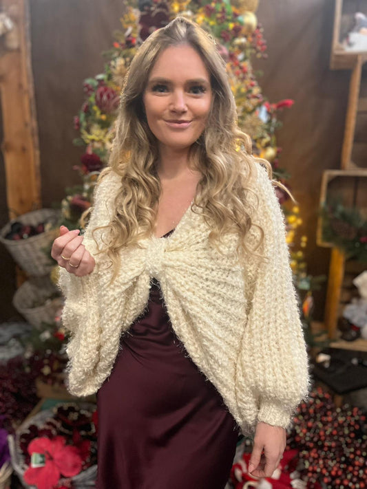 Poncho Myra beige