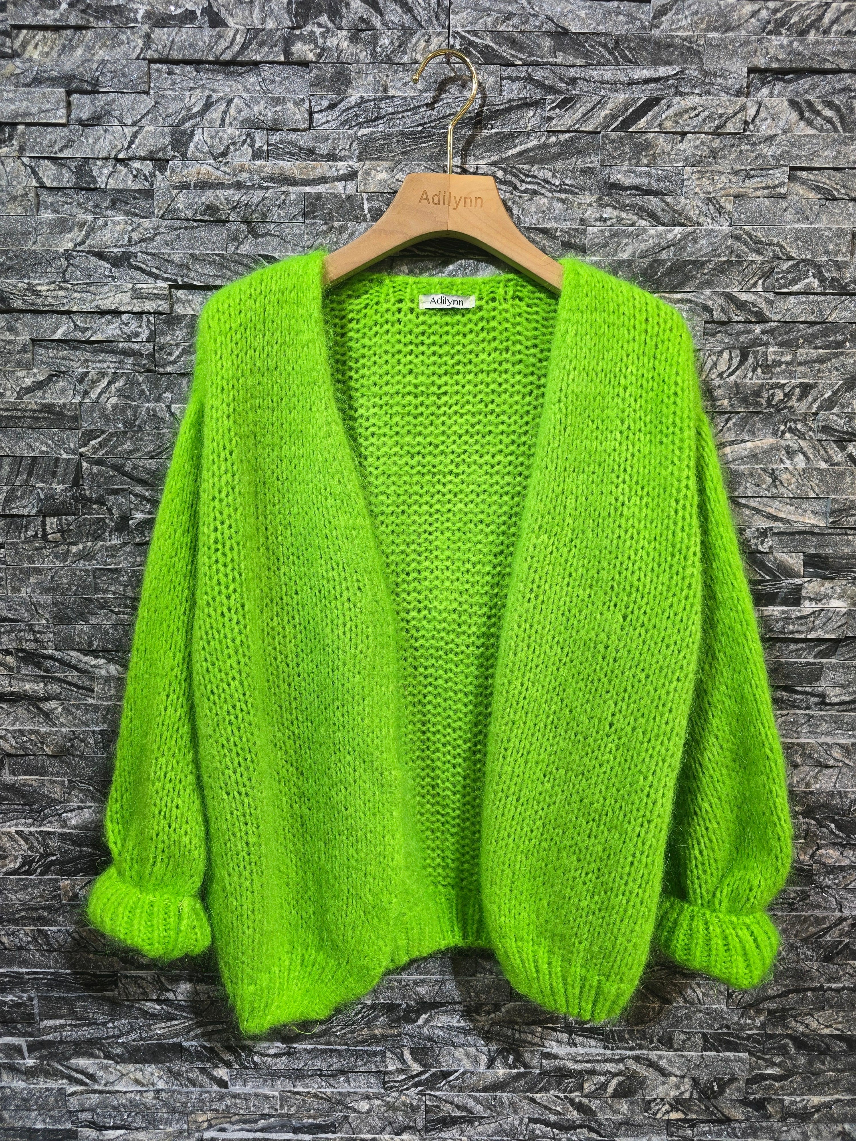 Gilet Adinda groen fluo