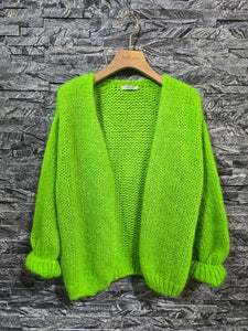 Gilet Adinda groen fluo