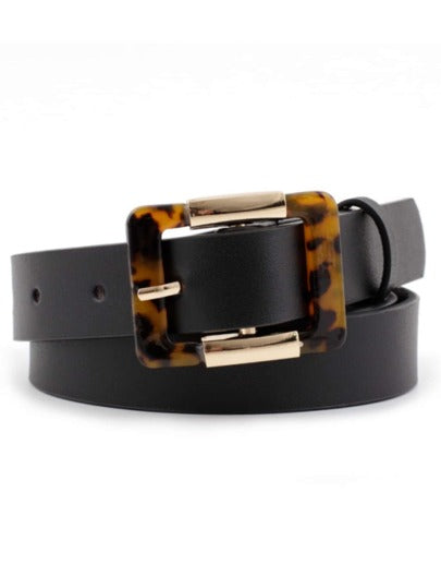 Riem met Gesp Schildpad - PU Kunstleer