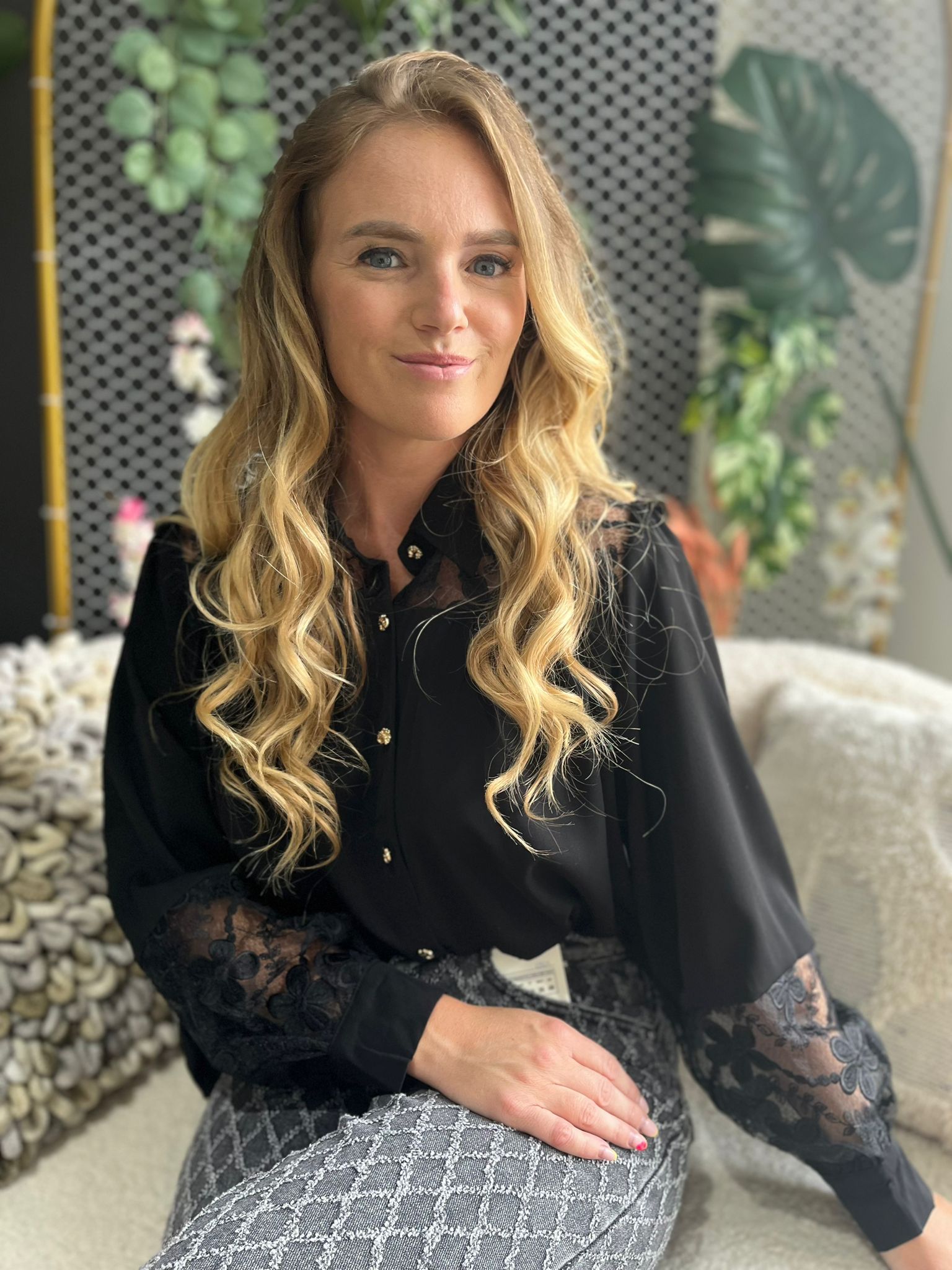 Hemd Elli zwart