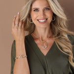 Oorbellen goudkleur zilverkleur BE jewels 251