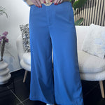 Broek Acacia blauw met centuur