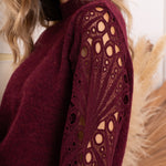 Pull Kimberly burgundy