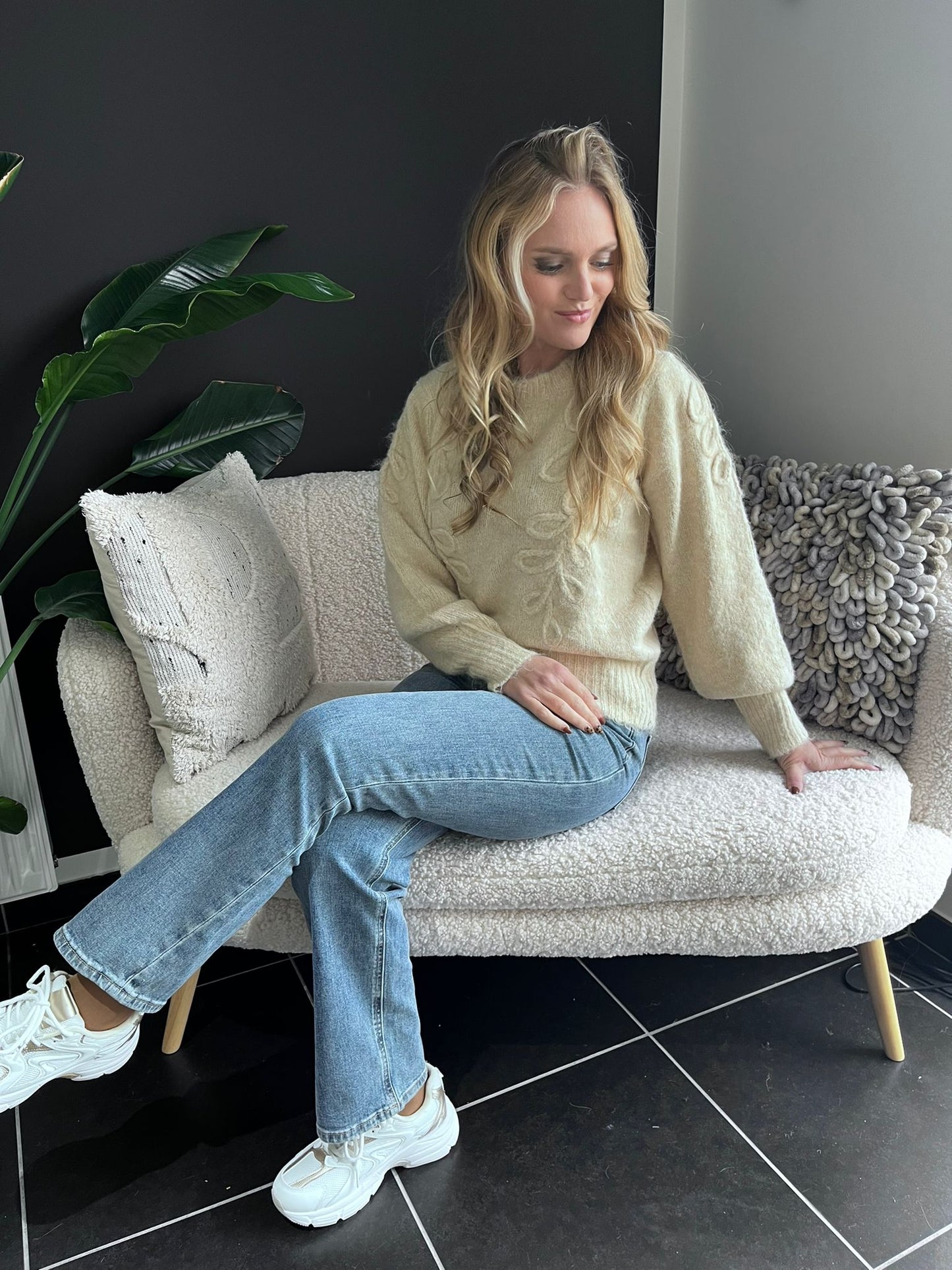 Jeansbroek Oraije Highwaist Ankle Straight