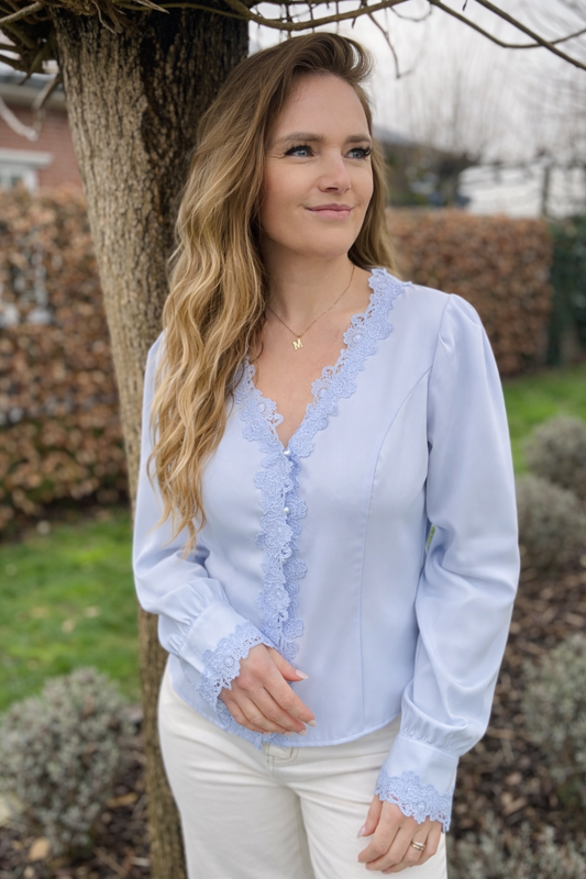Hemd Marie blauw