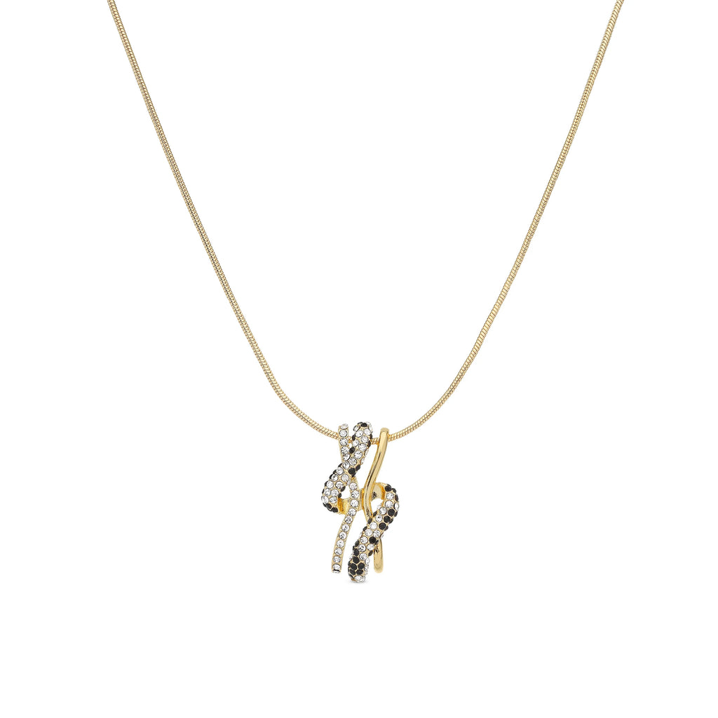 BE jewels ketting goudkleurig leopard 386