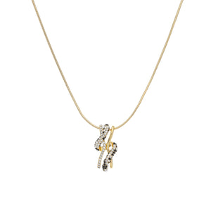 BE jewels ketting goudkleurig leopard 386
